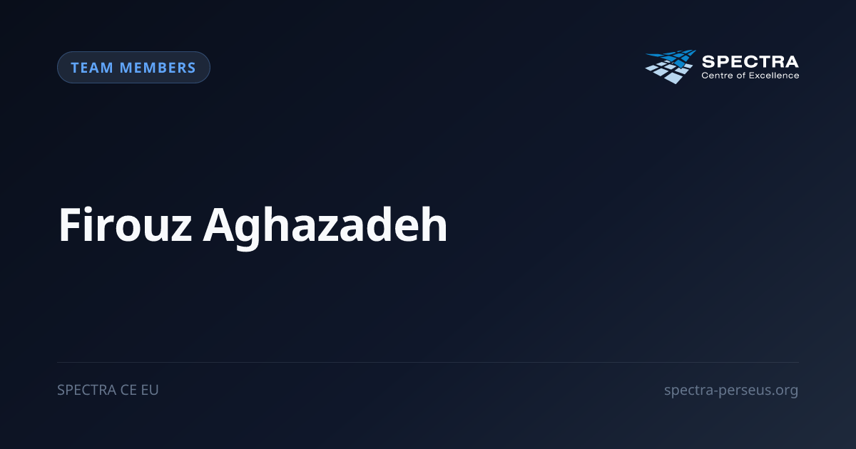 Firouz Aghazadeh - SPECTRA CE EU